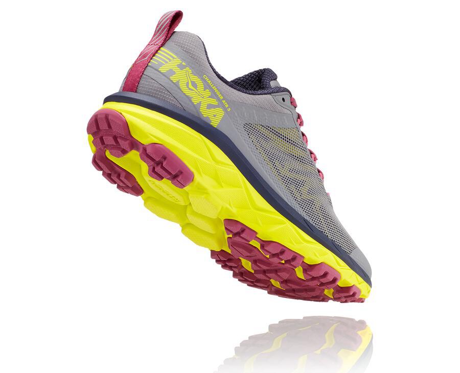 Tenis Trail Hoka One One Feminino Cinzentas - Challenger Atr 5 - 326-DKBVTF